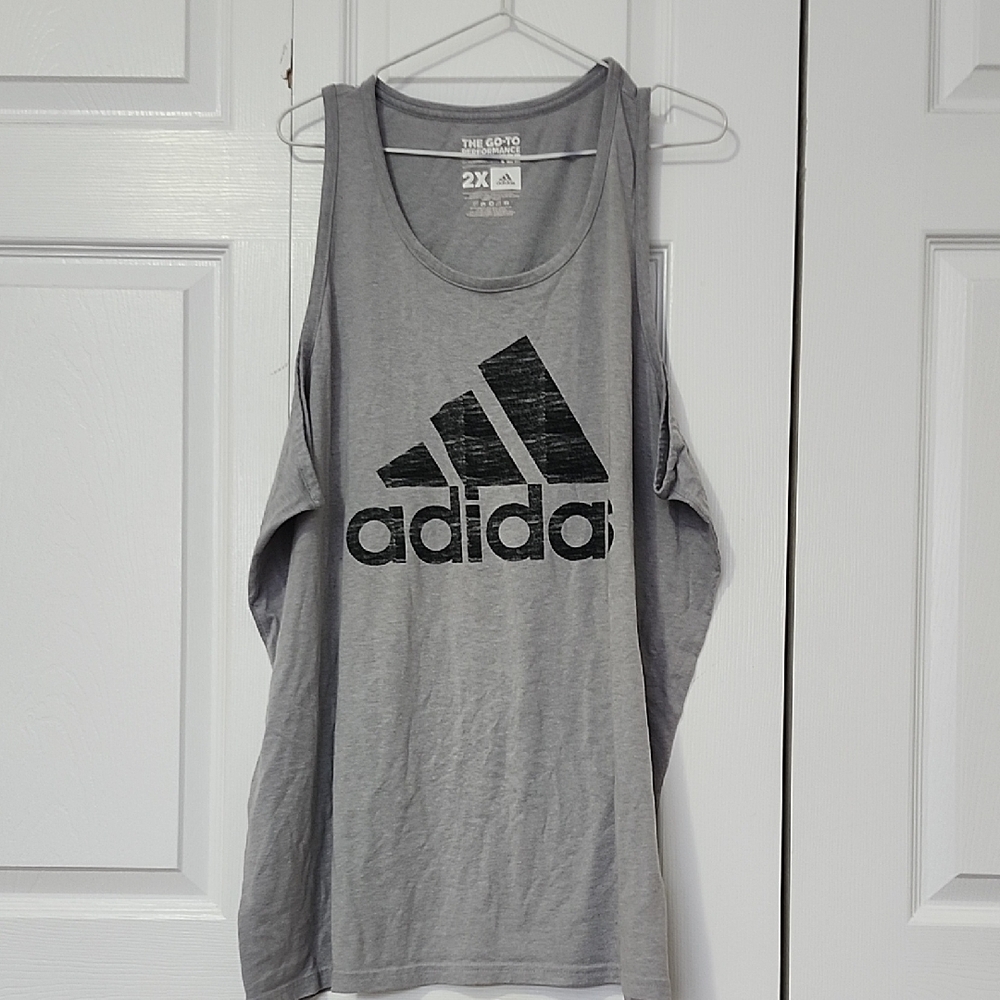 Adidas Gray Performance Tee